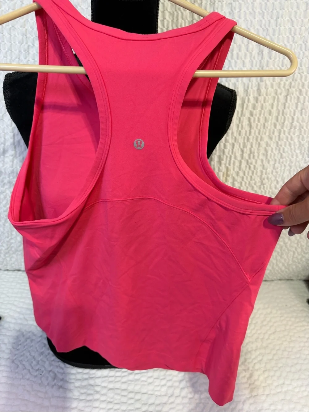 lululemon athletica Bright Pink Racerback Tank